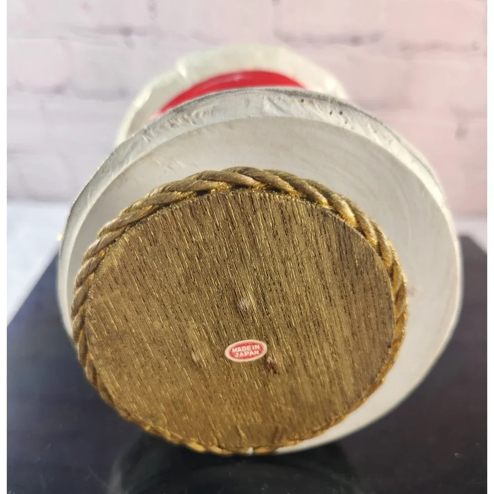 Vintage Musical Santa Spins Plays Here Comes Santa Claus Christmas